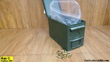 Federal 9MM LUGER Ammo. Approx 480 Rds, FMJ, With Steel Ammo Can. . (64838)