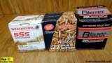 Blazer, Winchester, Federal .22LR Ammo. Approx 1630 Rds, Assorted. . (64190)