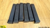 .45 ACP Magazines . Good Condition. Lot of 6; 26 Round Stick Mags. For Glock. . (64117)
