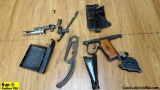 Mac, M3A1, Jap 97 MG, Etc. Gun Parts . Good Condition. Assorted Gun Parts. . (64326)