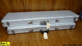 Guide Gear Hard Case. Very Good. Lot of 2; Aluminum Padded, Long Gun Hard Case, Lockable. 54x14x5. T