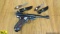 Crossman Arms, Etc. Mark 1 Target .22 Air AIR Pistol, Knives. Very Good. 7 5/8