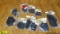 Salt Creek Holsters. Like New. Lot of 10- Nylon Pistol Holsters. . (64371)
