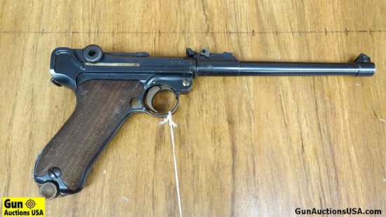 Deutsche Waffen und Munitionsfabriken (DWM) 1917 9MM Semi Auto COLLECTOR'S Pistol. Very Good. 7.75"
