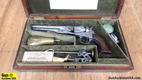 Colt 1862 POLICE .36 Caliber Cap& Ball COLLECTOR'S Revolver. Good Condition. 6.5" Barrel. ALL MATCHI