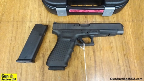 Glock 41 GEN 4 .45 ACP Semi Auto Pistol. Like New. 5.25" Barrel. Custom Heinie Sights Installed, Bla