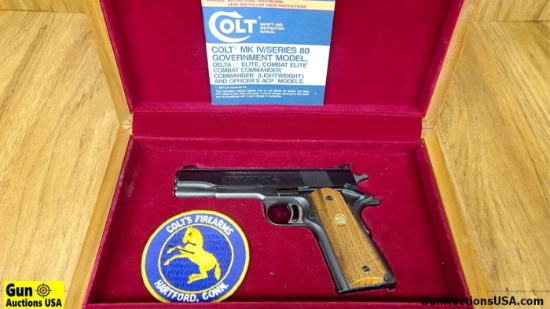 Colt SERIES '80 COLT MK IV GOLD CUP NATIONAL MATCH .45 COLT Semi Auto GOLD CUP NATIONAL MATCH Pistol