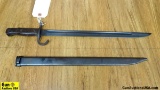 Hikari Seiki Japanese Type 30 SERIES 93 COLLECTOR'S Bayonet/ Scabbard. Excellent Condition. Bayonet
