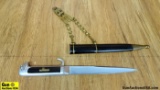 BLACK SHIRT 1937 COLLECTOR'S Knife. Very Good. AXIS, #46704C, Italian MVSN Model 1937, Collectible K