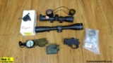 Cabela's, Red Hot, Ruger, Brownell's, Etc. Scopes, Accessories. Very Good. Lot of