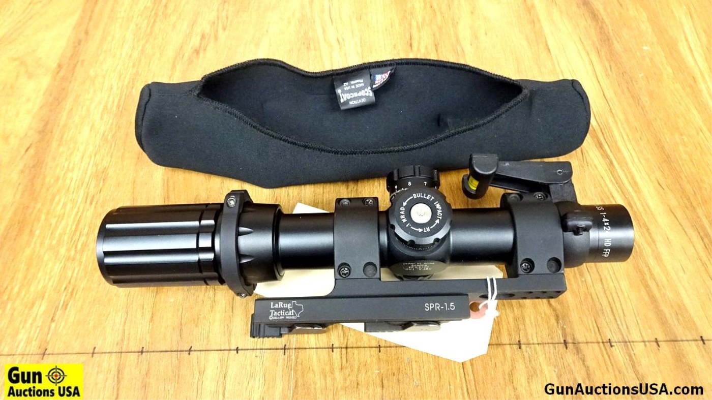 SWFA SS 1-4x24 HD FFP Scope. Like New. 1-4x24 | Proxibid