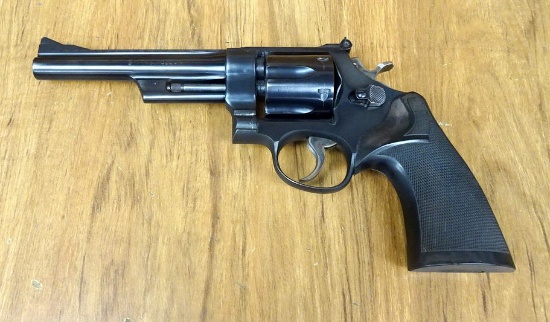 S&W 28-2 HIGHWAY PATROLMAN .357 Revolver. Very Good. 6" Barrel. Shiny Bore, Tight Action 6 Shot, DA/