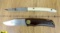 Boker, Etc. Model 11 Knives. Lot of 2; One Boker Folding Knife, 2.75
