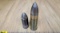 PEMCO, Etc. COLLECTOR'S Shell, War Head. Good Condition . Lot of 2; One - 37 MM Shell, FLAMING BOMB