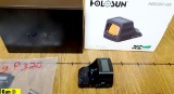 HOLSON HE508T-GR X2 Sight. Very Good. Green Dot Reflex Sight, Solar Panel, Includes a Sig P320 -SGRX