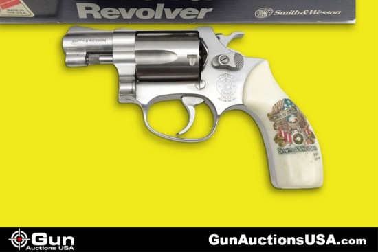 S&W 60-7 .38 S&W SPL Revolver. Excellent. 1 7/8" Barrel. Shiny Bore, Tight Action 5 Shot Fluted Cyli