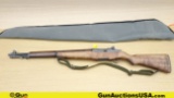 SPRINGFIELD M1 GARAND .30 Cal. Semi Auto MARLIN BARREL Rifle. Very Good . 24