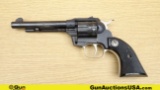 J.C. Higgins 90 .22 Caliber Revolver. Good Condition . Shiny Bore, Tight Action Features a 9 Shot Fl