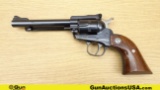 STURM, RUGER & CO. INC. NEW MODEL SINGLE-SIX .22 CAL Revolver. Very Good. 5