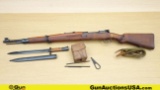 CESKOSLOVENSKA ZBROJOVKA, A.S., BRNO VZ24 8 MM Bolt Action COLLECTOR'S Rifle. Very Good. 23.5