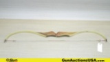LOCAL PICKUP ONLY; Bear Polar Bow. Excellent. MFG 1960's Recurve Laminate Wood Bow. 63