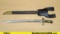 Military COLLECTOR'S Bayonet. Good Condition. M1870-1880 Bayonet with Scabbard. 20