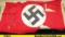 Militaria COLLECTOR'S Flag. Good Condition. NSDAP Flag 70.5x44
