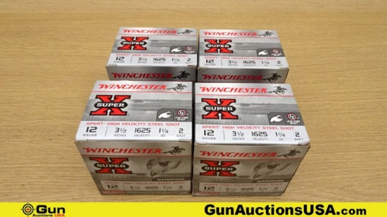 Winchester 12 Ga. Ammo. 100 Rds.- 3.5 #2 Shot LEAD FREE. . (70164)