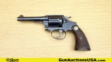 COLT POLICE POSITIVE .38 SPECIAL COLLECTOR'S Revolver. Good Condition. 4