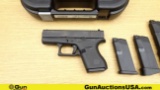 Glock 43 9X19 Pistol. Very Good. 3.25