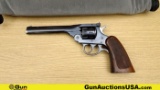 HARRINGTON & RICHARDSON ARMS CO SPORTSMAN DOUBLE ACTION .22 LR Revolver. Needs Repair. 6