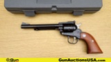 Ruger NEW MODEL SINGLE-SIX .17 HMR APPEARS UNFIRED Revolver. Very Good. 6.5