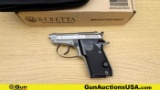 BERETTA 21A 22LR Pistol. Like New. 2.5