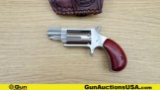 NORTH AMERICAN ARMS NONE MARKED .22 MAGNUM Revolver. Very Good. 1 3/16