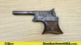 Remington Vest Pocket 22 .22 Short Pistol. Needs Repair. 3.25