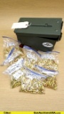 9 mm Ammo. 600 Total Rds 9mm FMJ. Includes Medium OD Green Steel Ammo Can.. (70189)