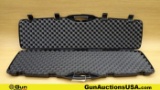 Plano Protector Rifle Case. Excellent. Black Polymer Padded Lockable Rifle Case. Dimensions- 51 