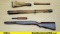 Rifle Stocks. Good Condition. Lot of 2; 1-Wooden Enfield Stock with Sling Swivels, Two Barrel Bands