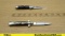 Rostfrei, Etc. Knives. Excellent. Lot of 2; Italian Stiletto Switch Blade Auto Knives. One Need Mino