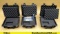 Pelican, Colt 1400 Case, 1911 Gun Cases, Magazine. Excellent. Lot of 4; Airtight and Water Resistant