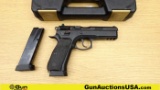 CZ 75 SP-01 9MM PARA Pistol. Excellent. 4.5