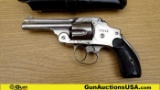 S&W SAFETY HAMMERLESS MODEL 2 38 S&W MATCHING NUMBERS Revolver. Very Good. 3.25
