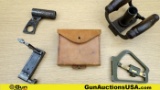 Military Surplus COLLECTOR'S Gun Parts. Excellent. Parts Lot of 1917 U.S. Water-cooled Machine Gun P