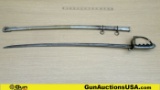 Military Surplus Dress Saber COLLECTOR'S Sword. Very Good. US ARMY WWI Officers Dress Sword, New Yor
