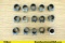 1911 Gun Parts. Good Condition. Fifteen Assorted 1911 Barrel Bushings. (76670) (GSCM72)