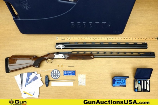 Beretta 682 GOLD E 12 ga. Shotgun. Very Good. 32", 34" Barrel. Shiny Bore, Tight Action Break Action