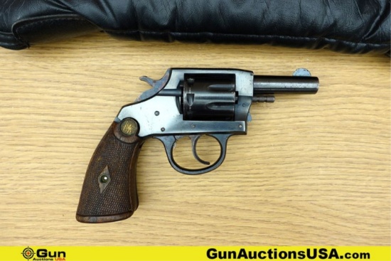 I.J.A.&C.WKS. I.J. SEALED 8 .22 LR Revolver. Good condition, Normal Handling Marks, Scattered Spotti