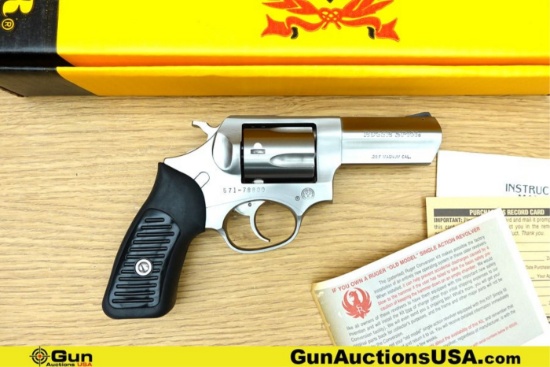 RUGER SP101 .357 MAGNUM Revolver. Excellent. 3" Barrel. Shiny Bore, Tight Action Features Stainless