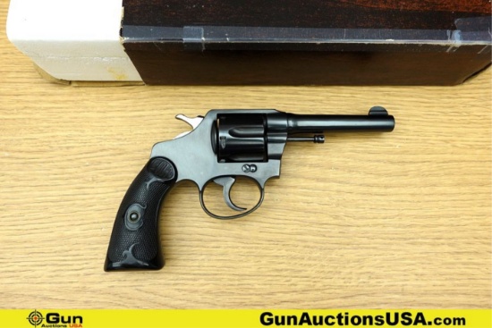 COLT POLICE POSITIVE 1ST ISSUE .38 Cal. Revolver. Good condition, Normal Handling Marks, Scattered S
