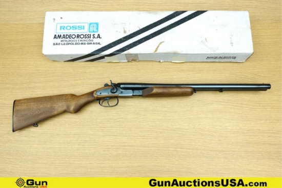 AMADEO ROSSI S.A. 21 12 ga. Shotgun. Excellent. 20" Barrel. Shiny Bores, Tight Action Break Action S